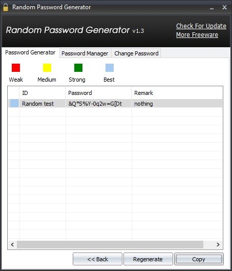 Random Password Generator