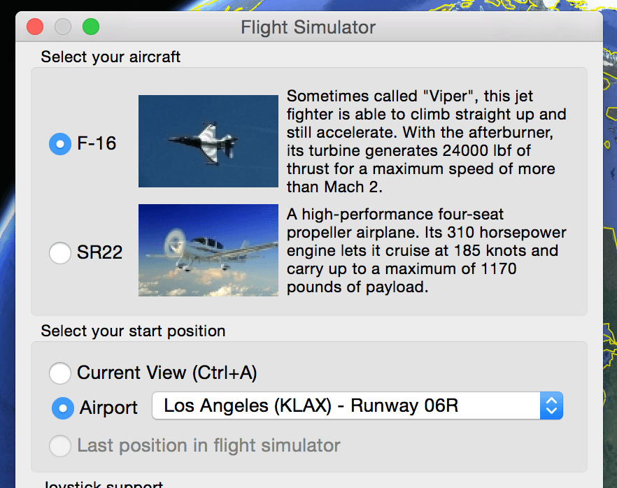 More great updates to the Google Earth Flight Simulator - Google