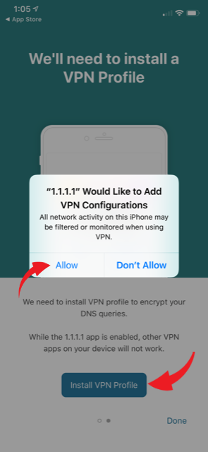 1.1.1.1: Faster Internet on the App Store