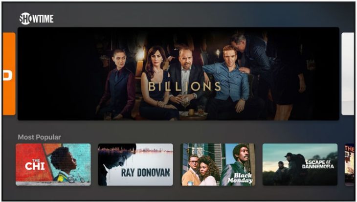 Apple TV subscription service premium channels