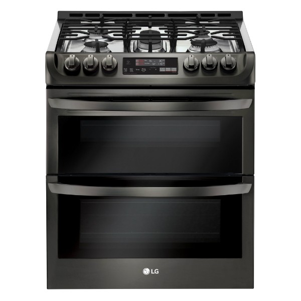 LG wifi connected smart stove