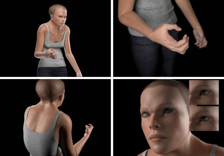 3D render showing Mindy's evolution