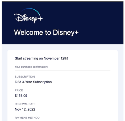 Disney+ offers discount for 3-year subscription