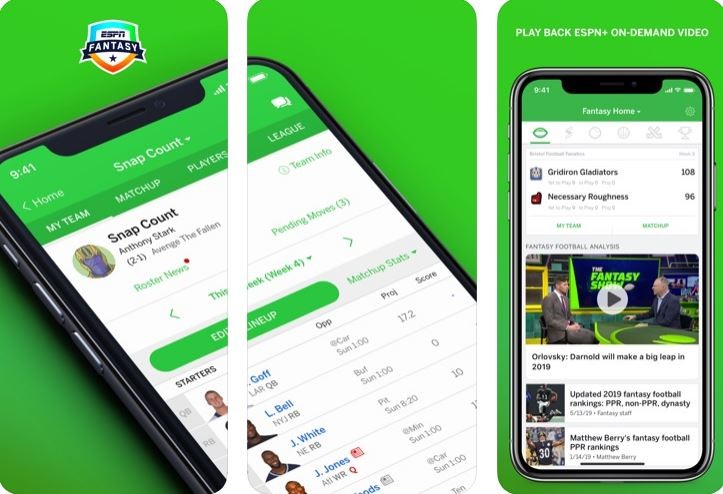 ESPN Fantasy Sports – Apps no Google Play