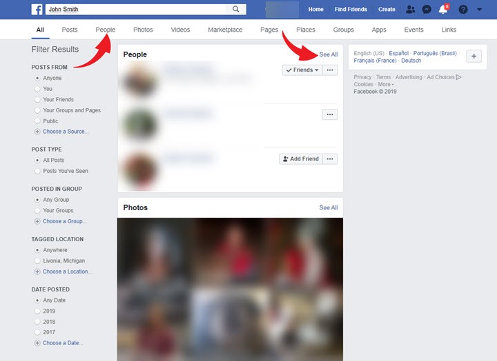 Search by Face to Find Social Media Profiles