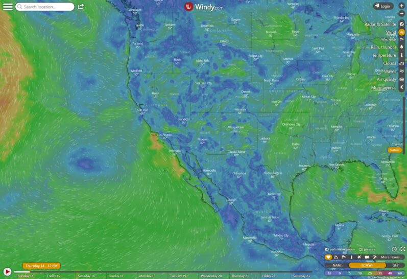 Windy: Wind map & weather forecast