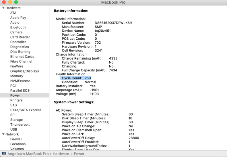 how to check battery in laptop hp