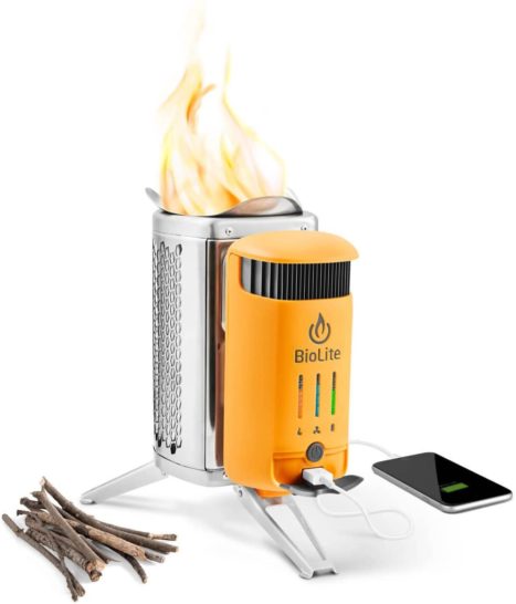 BioLite CampStove 2 Wood-burning, USB-charging Camp Stove