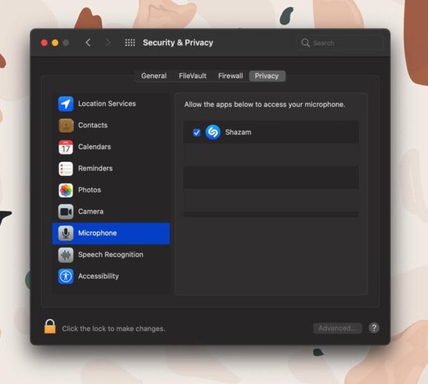Facebook audio Mac