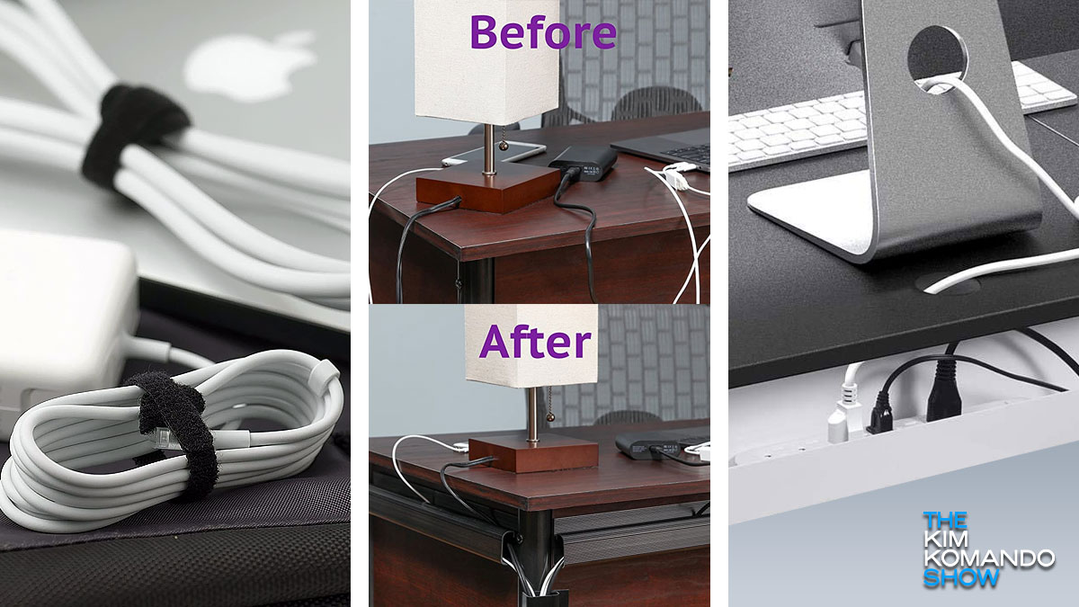 Is your office a mess? Try these cable organizers