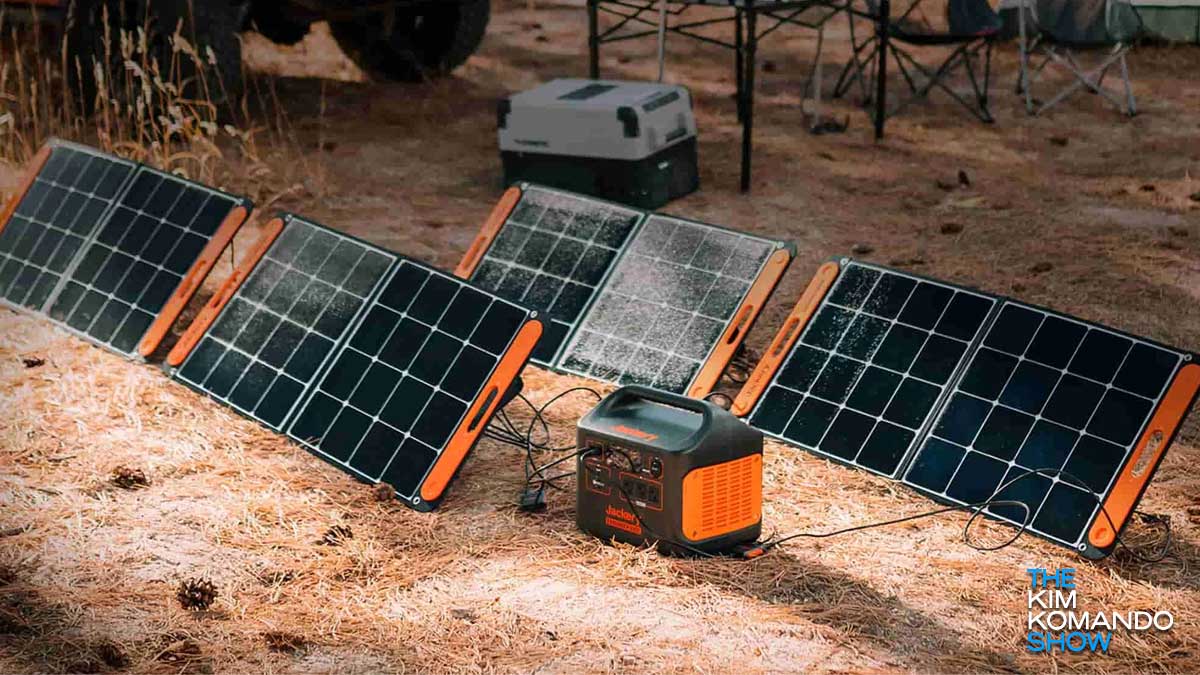 Solar Powered Camping Lights: Can Solar Generator Power Camping Lights -  Jackery