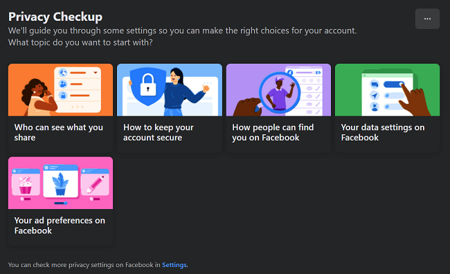 Two Facebook check-ups to stay private, secure