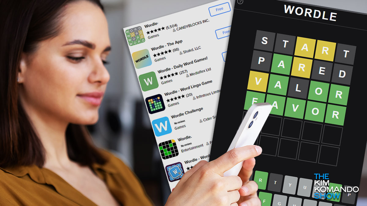 Avoid these fake Wordle apps that are charging for the free game