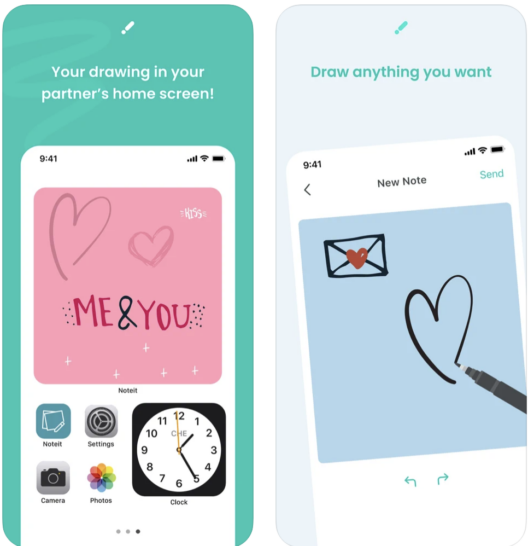 3 apps for couples to chat, share photos and leave love notes
