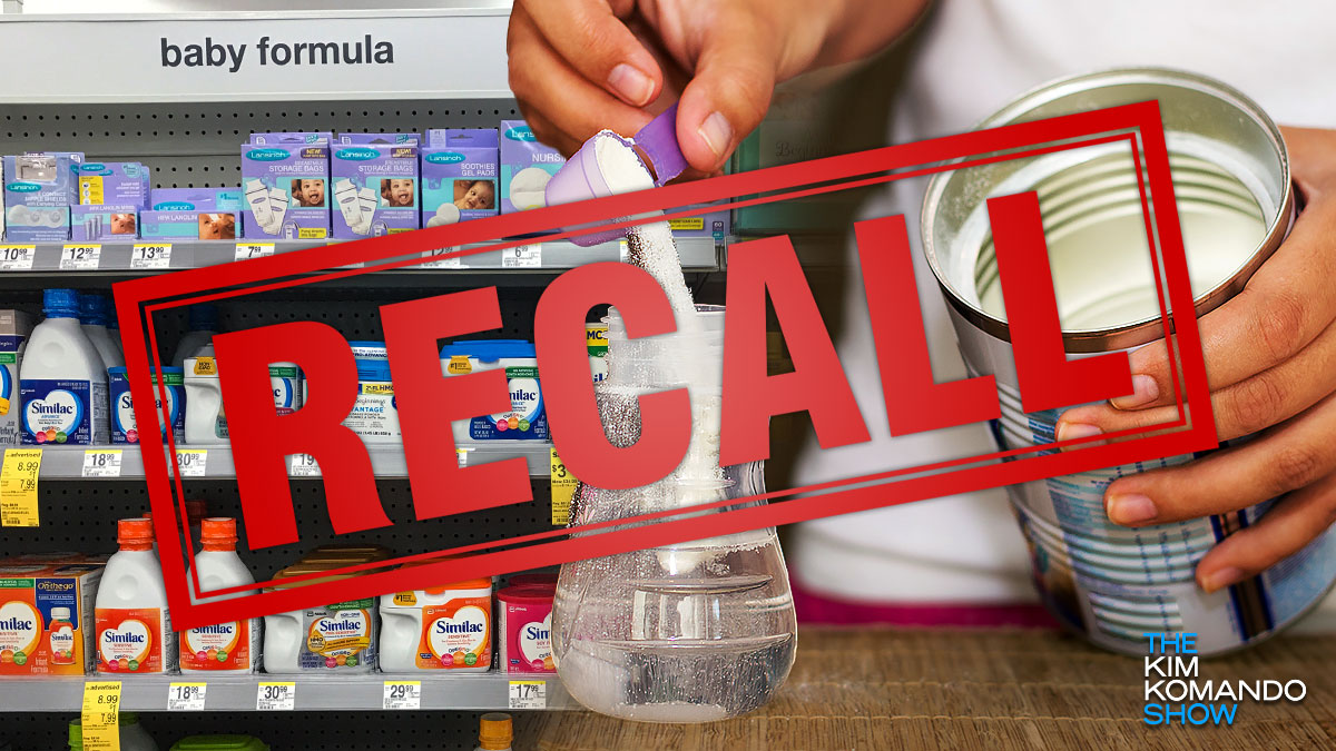 FDA recall Don't use this baby formula tied to infections