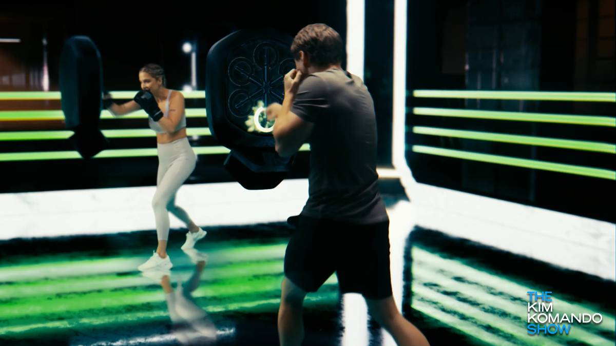 Digital Boxing Workout Systems : interactive shadowboxing game