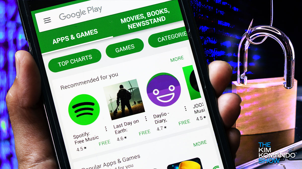 Android banking trojan spreads via fake Google Play Store page