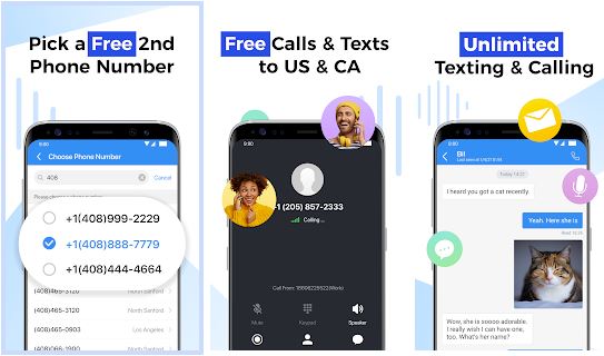 Real Phone Numbers as A Second Line in DIngtone