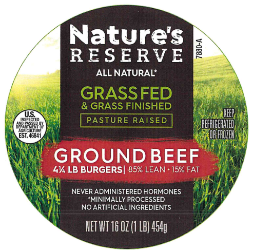 Ground beef recall