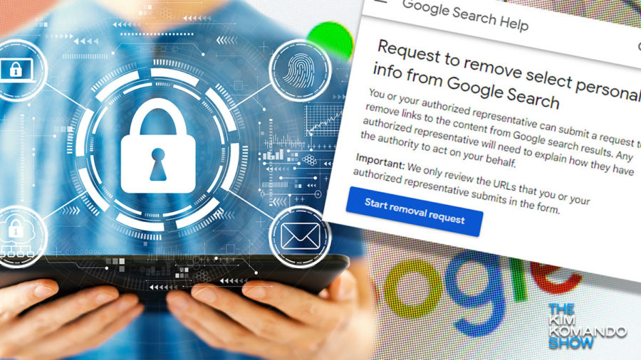 Remove your address and phone number from Google search results