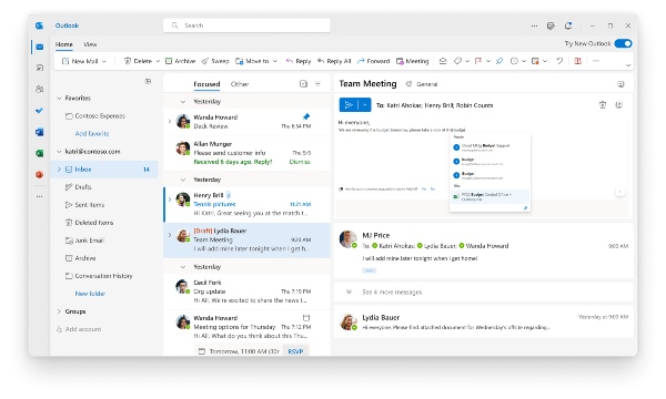 Outlook is getting a huge redesign - Here's a sneak peek