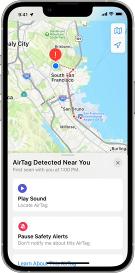 Get alerts for unknown AirTags on an Android. Here's how.