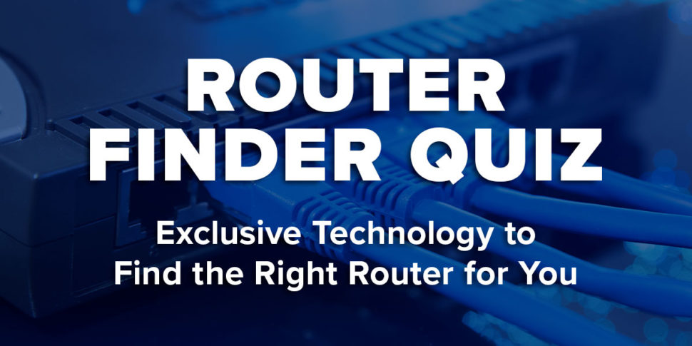 router finder quiz main header