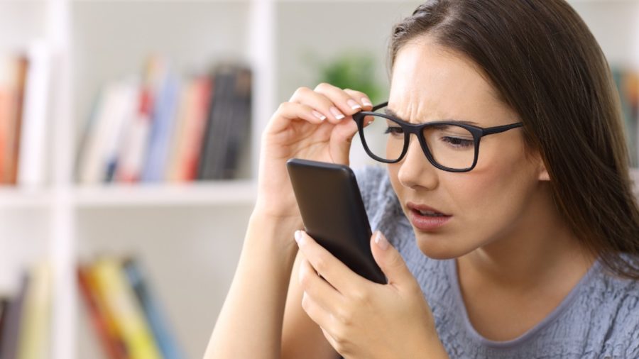 Apps to help bad eyesight