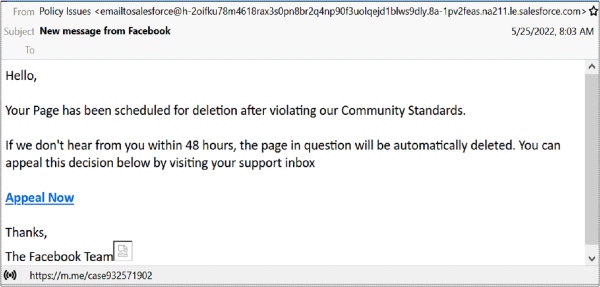 Interactive Phishing Mark II: Messenger Chatbot Leveraged in a New Facebook-Themed Spam