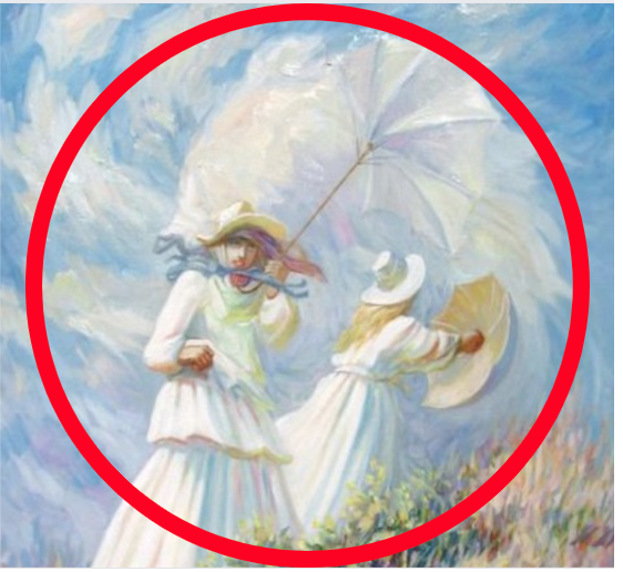Is the old man with beard the first of four hidden images in this optical illusion you see? I'm willing to bet you march to the beat of your own drum.