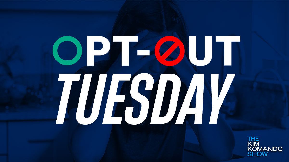 graphic for Opt-Out Tuesday series