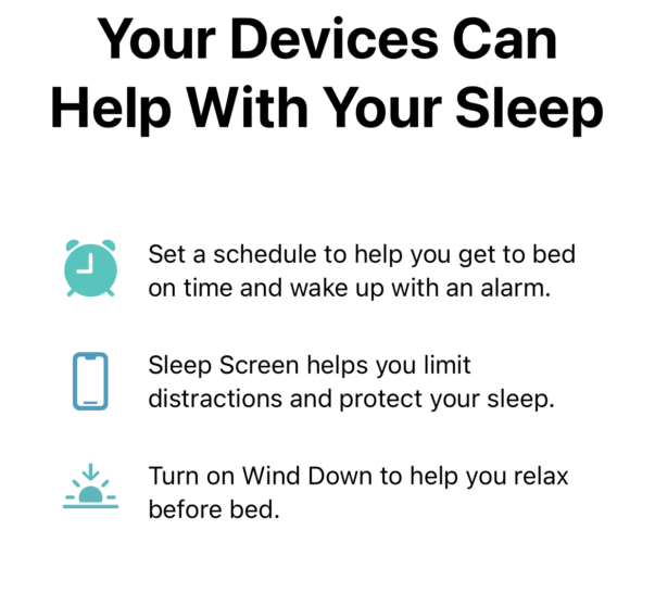 Apple's iPhone update may help you sleep better