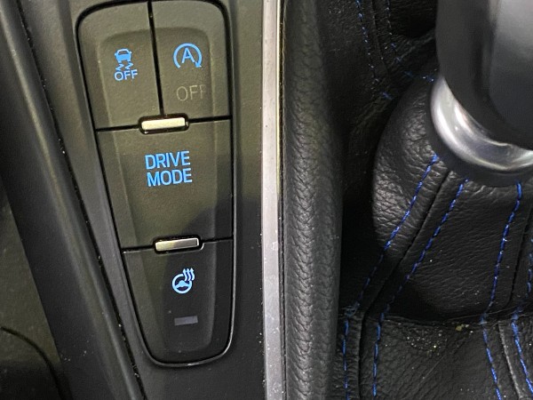 auto start/stop button in ford focus rs