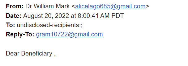 Is this is one of the nastiest and most creative scams of 2022? Maybe not, but it can still trick you if you aren't tech-savvy. The typos are glaring red flags!