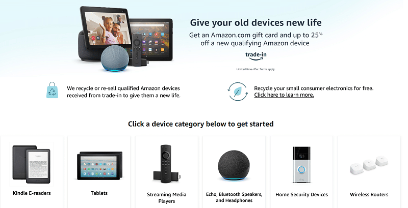 Try free electronics before purchase