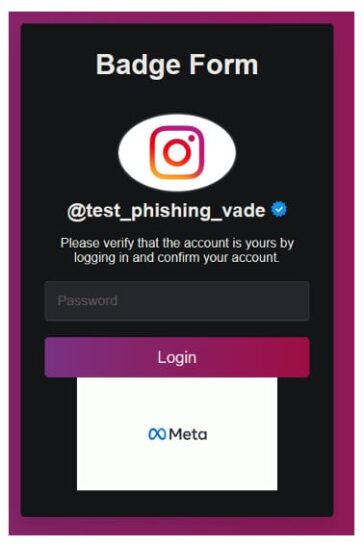 Crave that Instagram verified badge? Don't fall for this login-stealing  scam – Sophos News