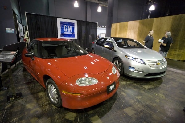 gm ev1 electric vehicle