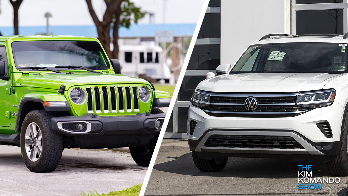 Huge recall alert: If you drive a Jeep, Ram, Audi or VW, you could be at  risk