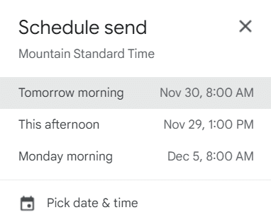 Schedule emails in your Uol.com.br (UOL) email account to ensure on-time message delivery December 2023