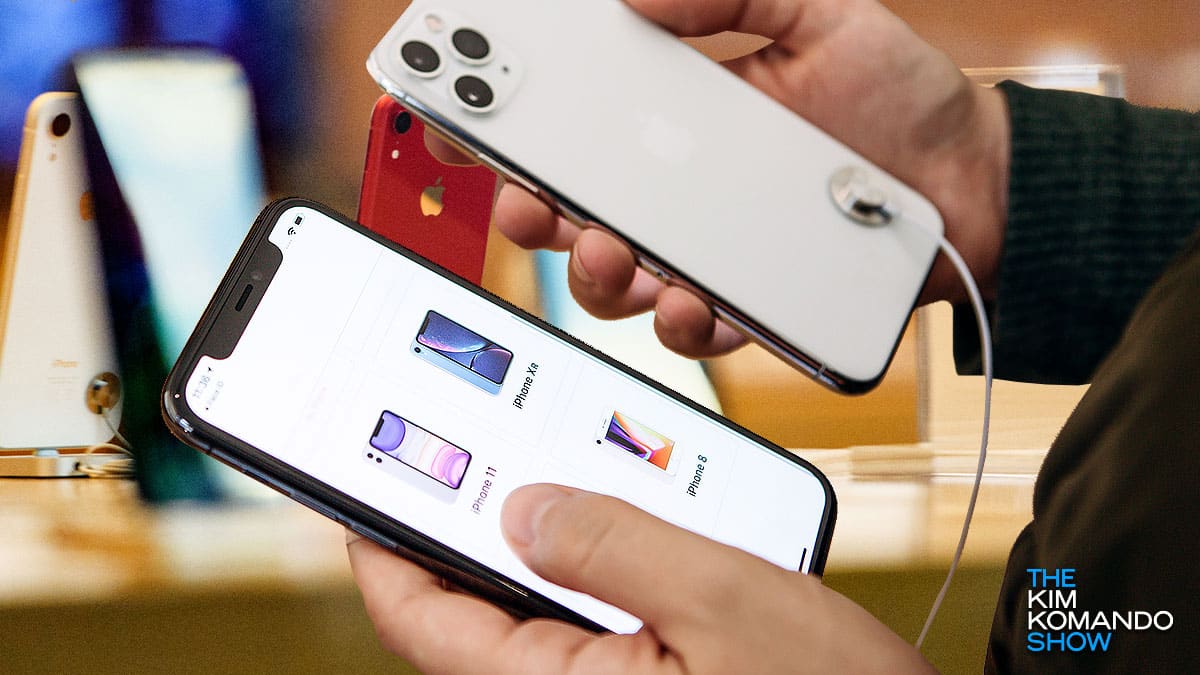 Apple iPhone trade in values drop