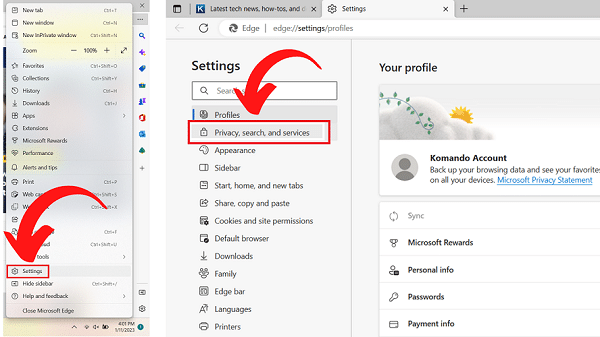 Clear browsing data now, choose what to clear every time to close the browser, speed up your computer and protect your privacy by clearing space.