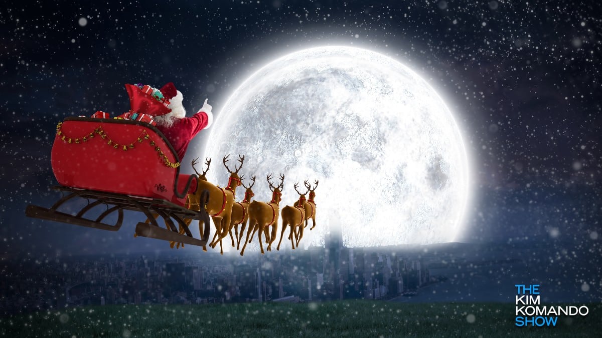 How to track Santa and his reindeer